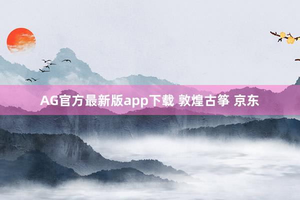 AG官方最新版app下载 敦煌古筝 京东
