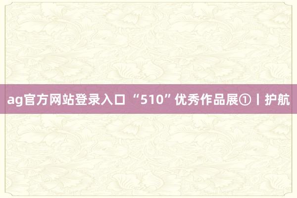 ag官方网站登录入口 “510”优秀作品展①丨护航